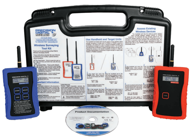 Precision Digital Wireless Surveying Tool Kit, PDA10